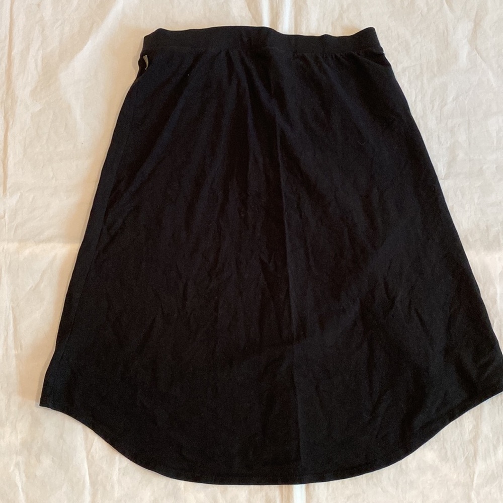 Eddie Bauer Womens Black High Low Skirt Size XS - Picture 3 of 4